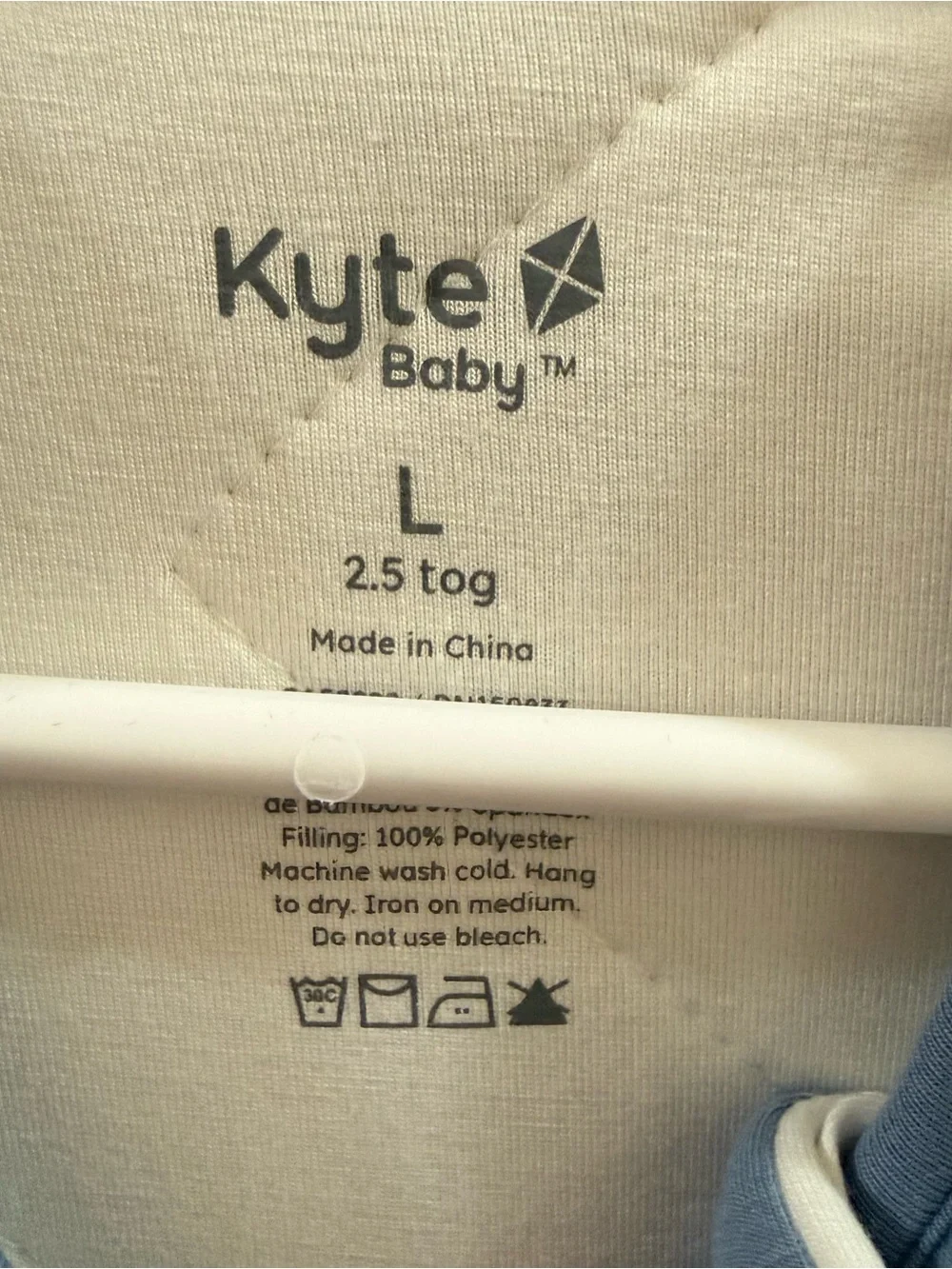 Kyte BABY Sleeveless Zip-Front Sleep Sack 2.5 Tog